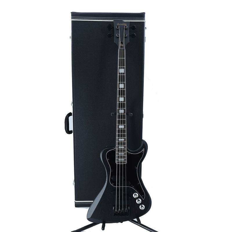 Dunable R2 DE 4-String Bass - Matte Black Swamp Ash