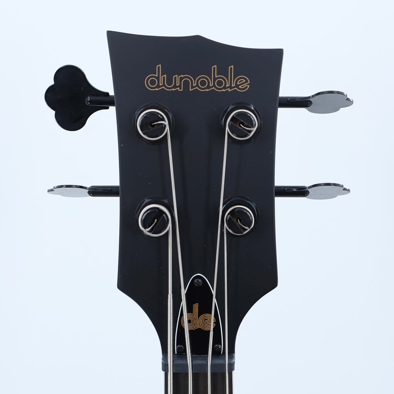 Dunable R2 DE 4-String Bass - Matte Black Swamp Ash