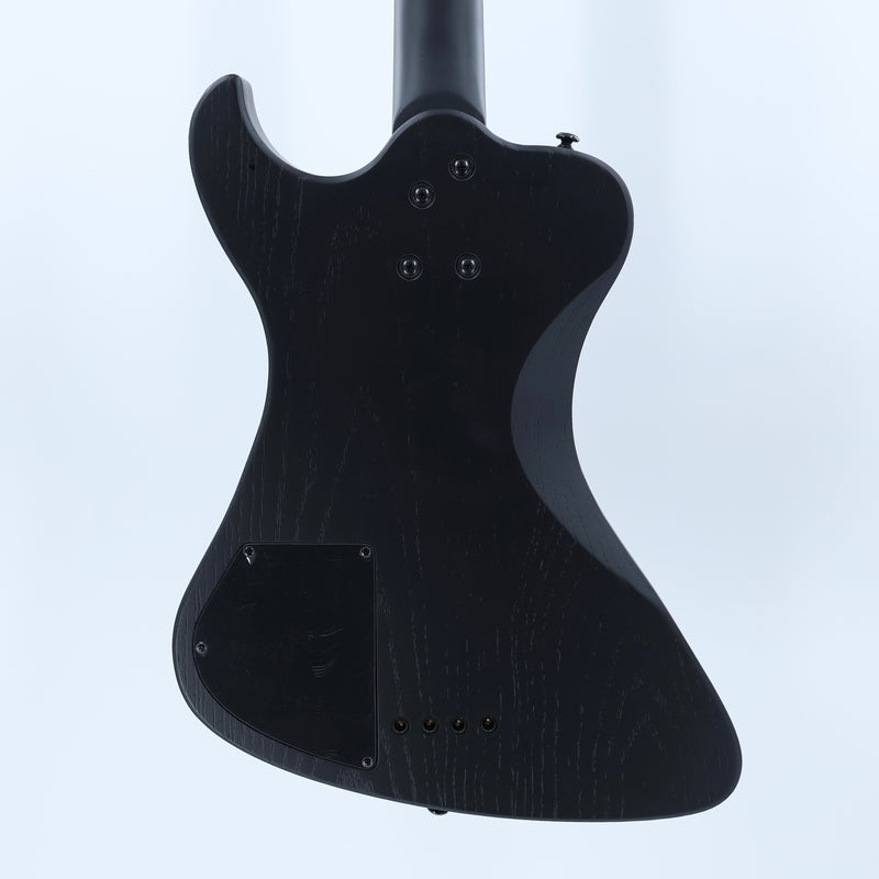 Dunable R2 DE 4-String Bass - Matte Black Swamp Ash