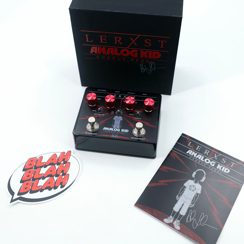 Lerxst Analog Kid Alex Lifeson Signature Dual LFO Chorus Pedal