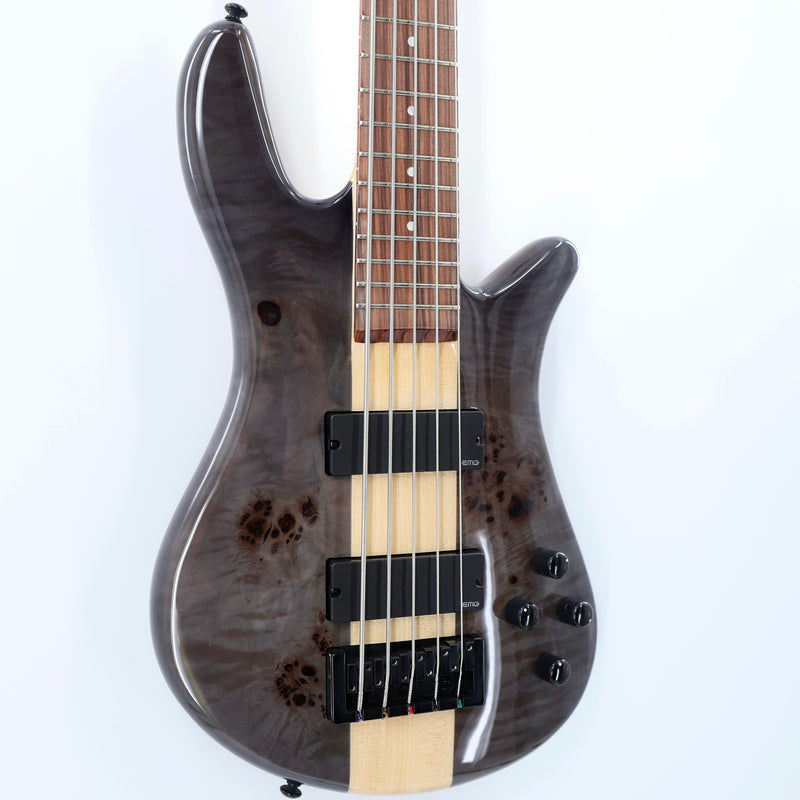 Spector NS-2000/5 Dan Briggs Signature Model 5-String Bass - Black/Walnut Stain
