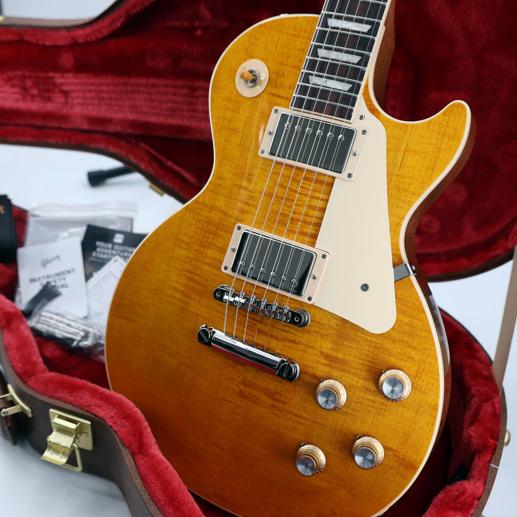 Gibson Les Paul Standard '60s Figured Top Electric Guitar - Honey Amber
