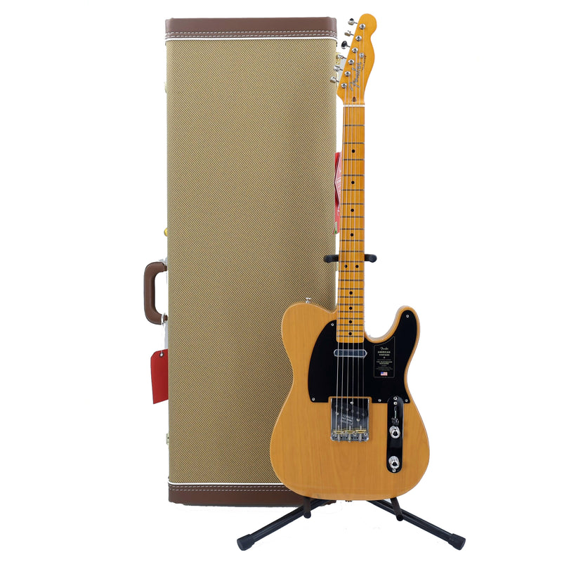 Fender American Vintage II 1951 Telecaster w/ Hardshell Tweed Case - Butterscotch Blonde