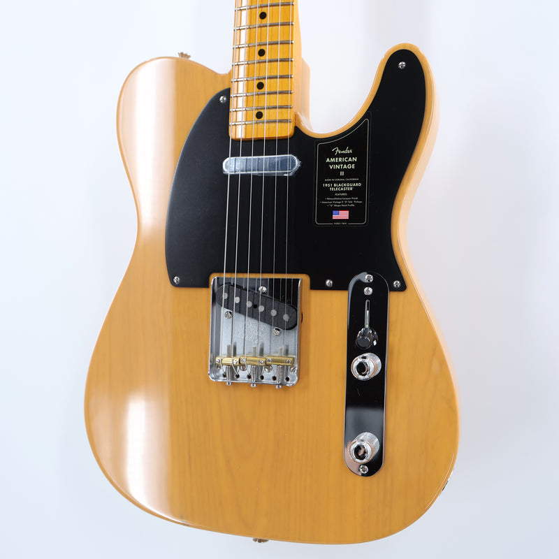 Fender American Vintage II 1951 Telecaster w/ Hardshell Tweed Case - Butterscotch Blonde