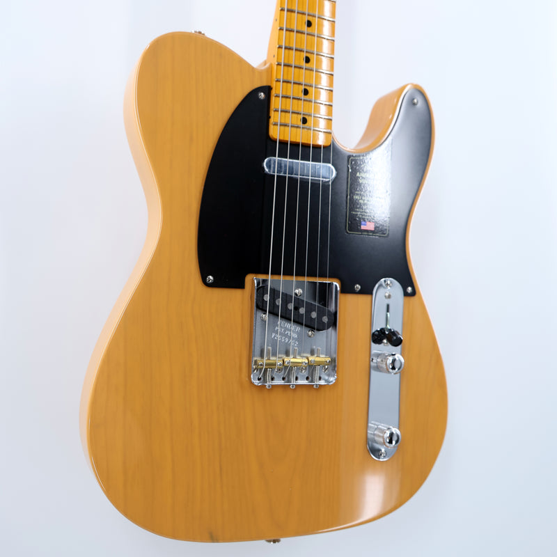 Fender American Vintage II 1951 Telecaster w/ Hardshell Tweed Case - Butterscotch Blonde
