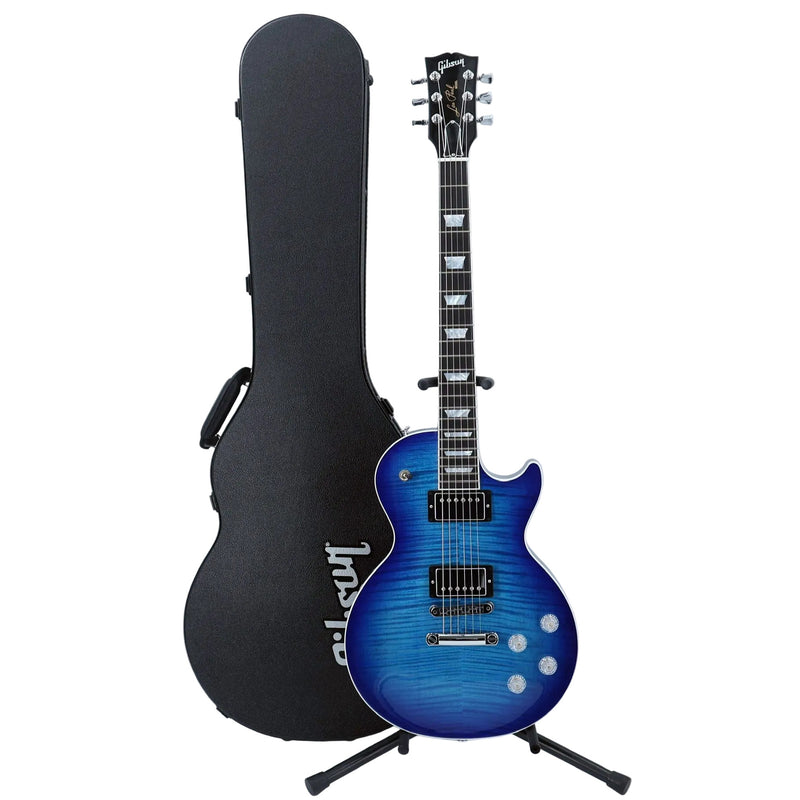 Gibson Les Paul Modern Figured Guitar w/ Hardshell Case - Cobalt Burst