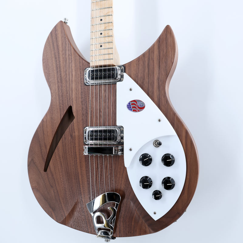 Rickenbacker 330W Thinline Semi-Hollow Electric Guitar - Walnut
