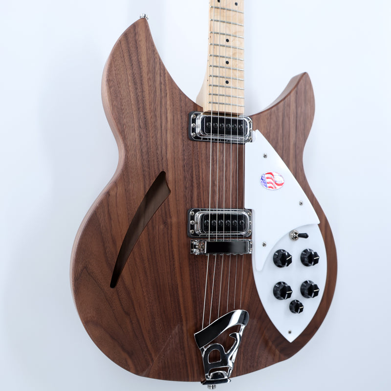 Rickenbacker 330W Thinline Semi-Hollow Electric Guitar - Walnut