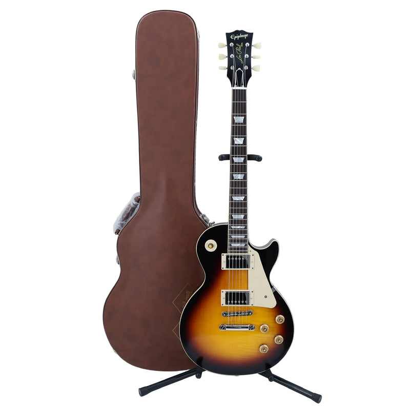 Epiphone Inspired by Gibson Custom 1959 Les Paul Standard Reissue Electric Guitar - Dark Burst