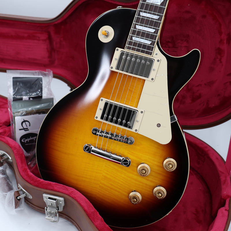 Epiphone Inspired by Gibson Custom 1959 Les Paul Standard Reissue Electric Guitar - Dark Burst