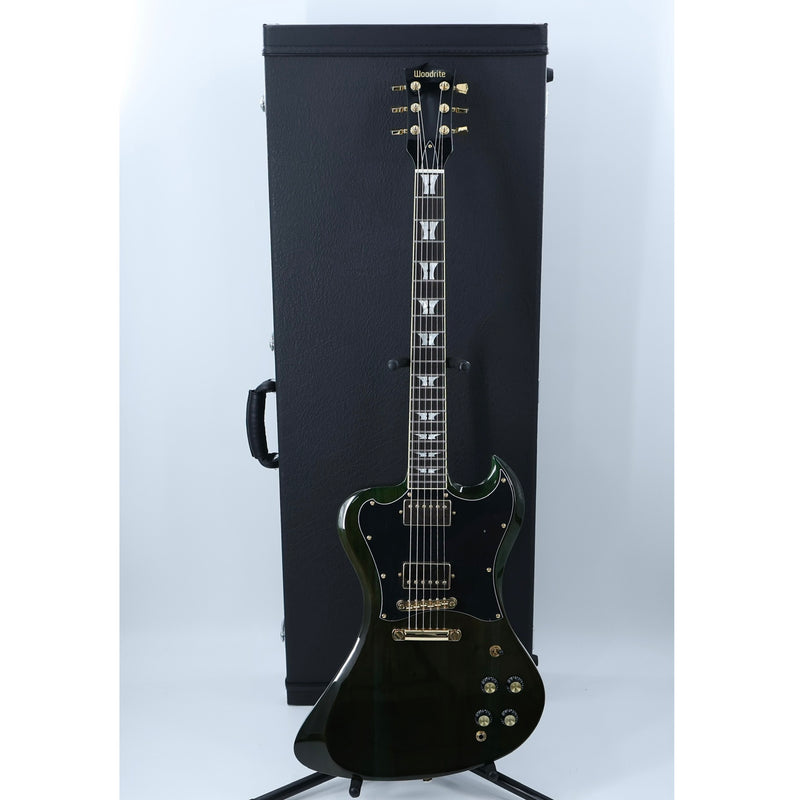 Woodrite Revelator Guitar w/ Hardshell Case - Emerald Green