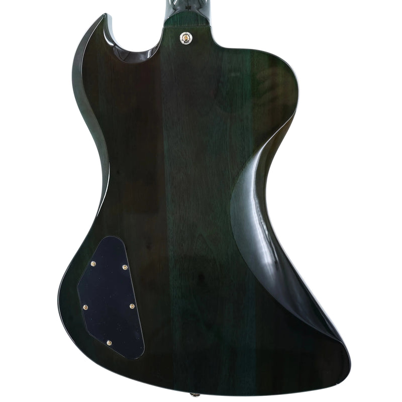Woodrite Revelator Guitar w/ Hardshell Case - Emerald Green