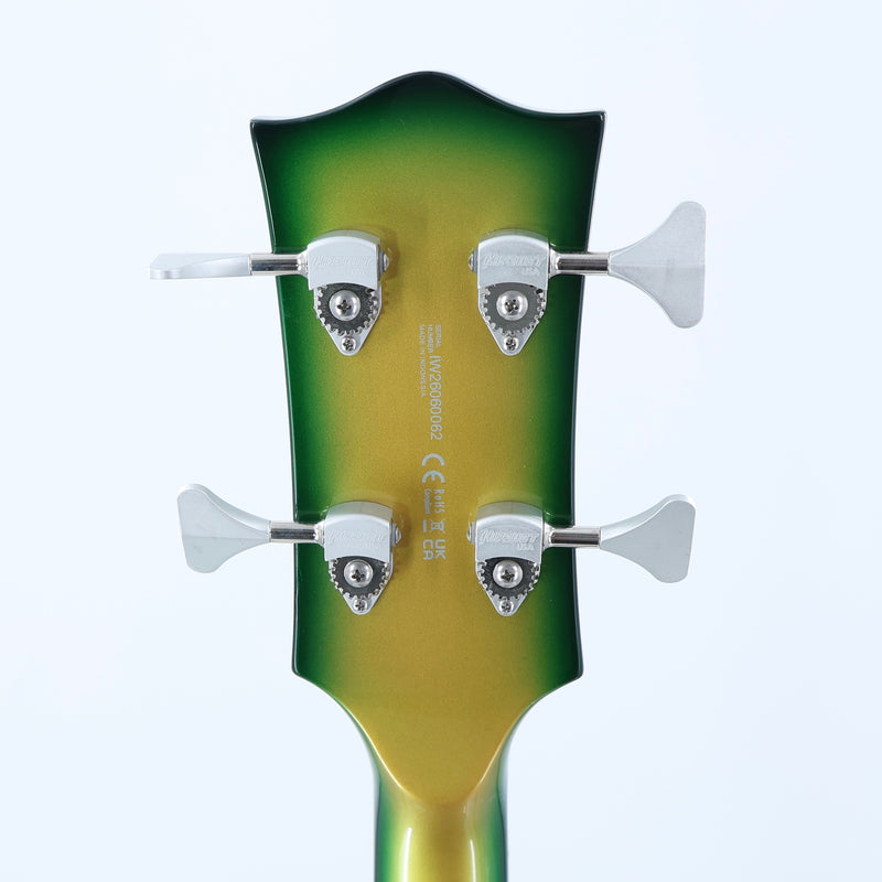 Woodrite Warlord Bass w/ Hardshell Case - Metallic Dragon Burst