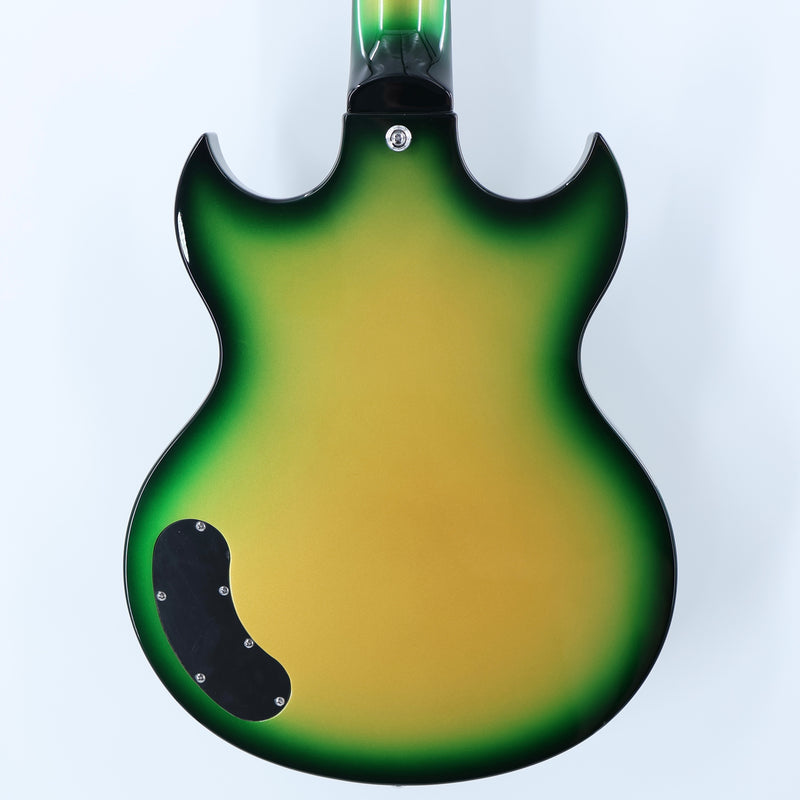 Woodrite Warlord Bass w/ Hardshell Case - Metallic Dragon Burst