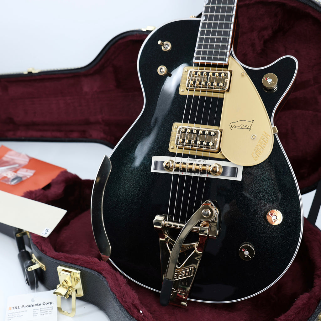 Gretsch G6134TG-58 Limited Edition 1958 Custom Penguin Guitar w/ Bigsby & Hardshell Case - Emerald Night