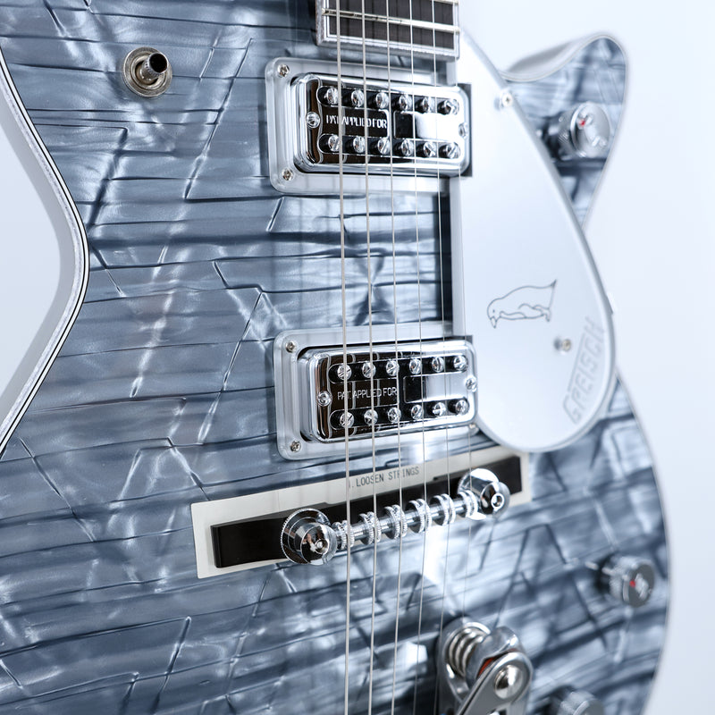 Gretsch G6134T-58 Limited Edition Penguin with String-Thru Bigsby - Light Blue Pearl