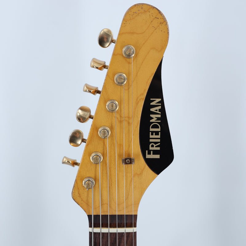 Friedman USA Custom Shop Vintage S Guitar - Vintage White Hardtail - Signed by Dave Friedman