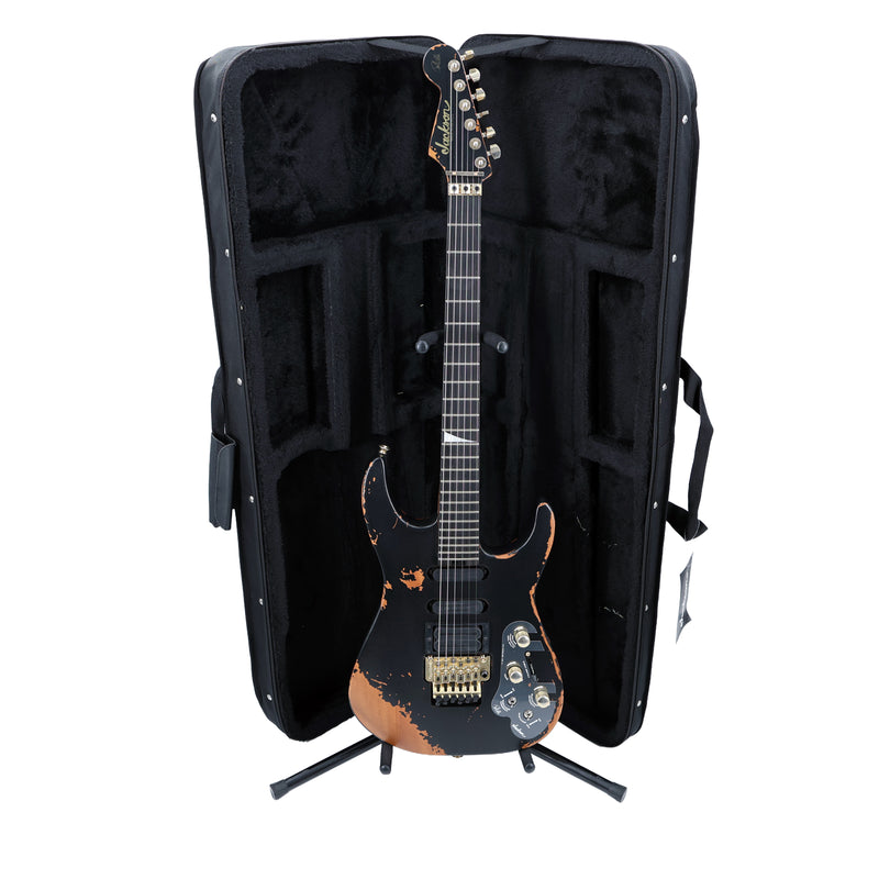 Jackson Pro Series Phil Collen Signature PC1-E Dinky w/ Sustainer & Foam Core Case - Worn Black