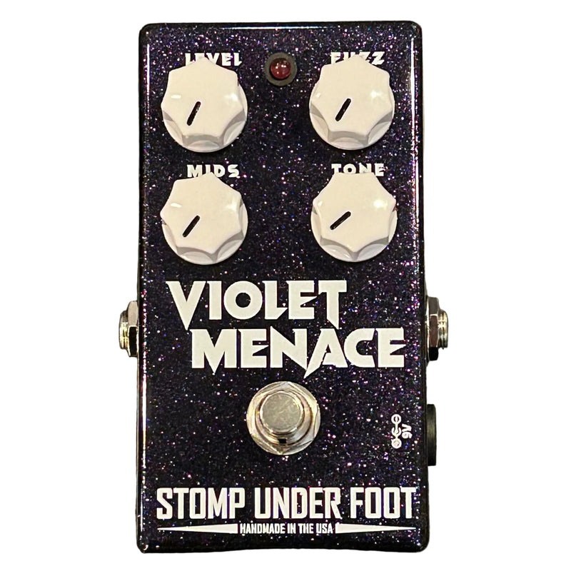 Stomp Under Foot Violet Menace Fuzz Pedal
