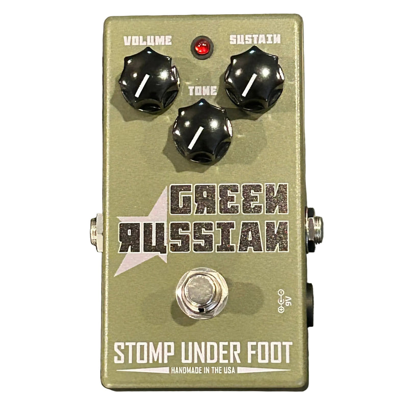 Stomp Under Foot Green Russian Fuzz Pedal