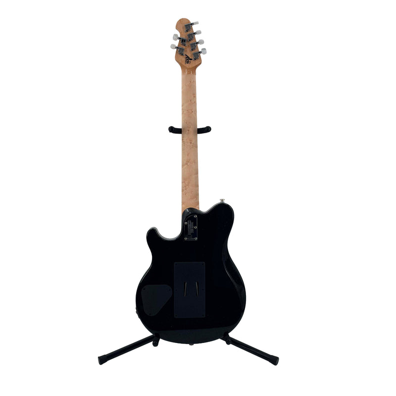 Ernie Ball Music Man 30th Anniversary Axis Electric Guitar - Translucent Black Quilt