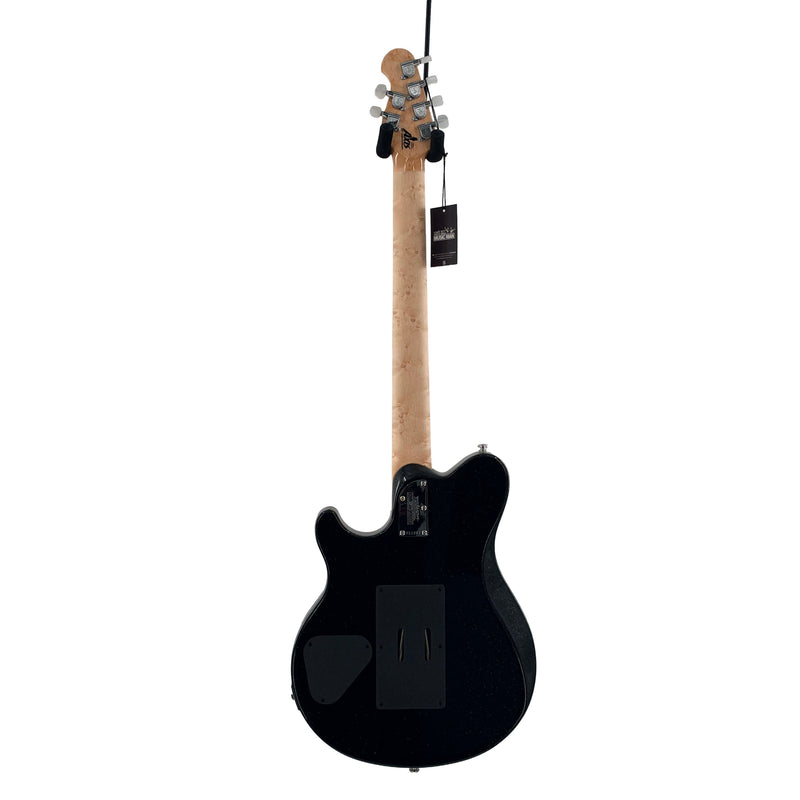 Ernie Ball Music Man 30th Anniversary Axis Electric Guitar - Translucent Black Quilt