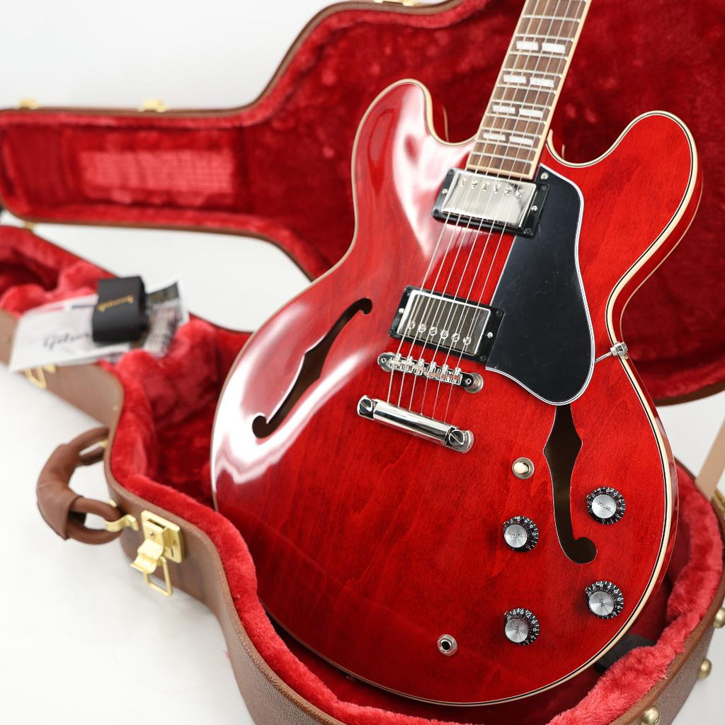 Gibson ES-345 Semi-Hollow Guitar w/ Hardshell Case- Sixties Cherry