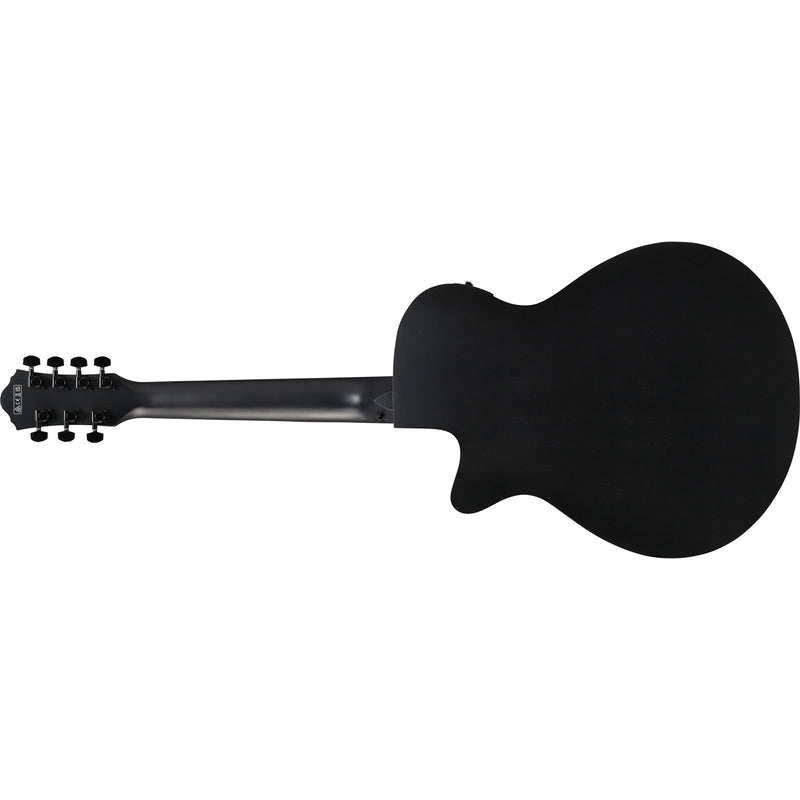 Ibanez AEG721 7-String Acoustic-Electric Guitar - Black Out