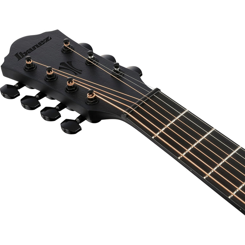 Ibanez AEG721 7-String Acoustic-Electric Guitar - Black Out