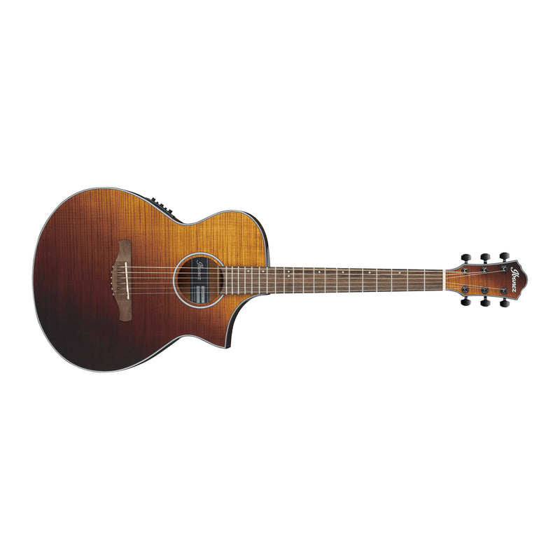 Ibanez AEWC32FM Acoustic-Electric Guitar - Amber Sunset Fade