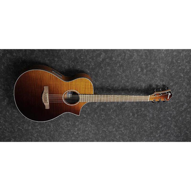 Ibanez AEWC32FM Acoustic-Electric Guitar - Amber Sunset Fade