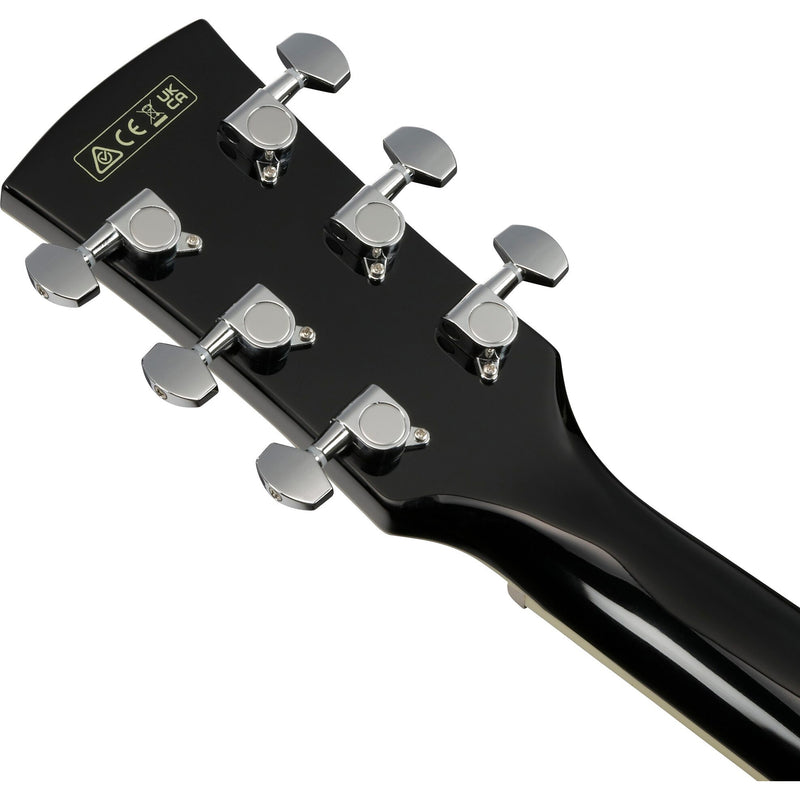 Ibanez AJ70M1E Artwood Acoustic-Electric Jumbo Body Guitar - Black High Gloss