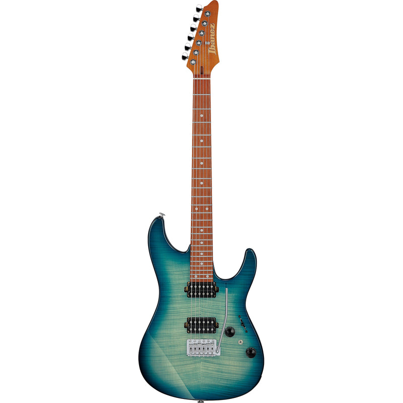 Ibanez AZ24S1FTXB AZ Standard Electric Guitar - Transparent Turquoise Burst