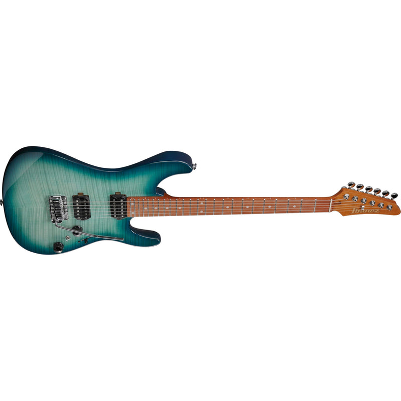 Ibanez AZ24S1FTXB AZ Standard Electric Guitar - Transparent Turquoise Burst