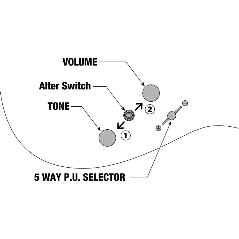 Ibanez AZ24S1FTXB AZ Standard Electric Guitar - Transparent Turquoise Burst