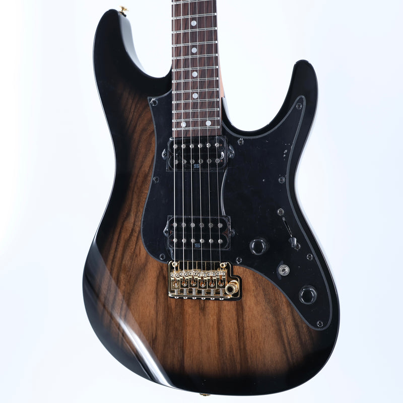 Ibanez AZ41P1EW Premium Guitar w/ Seymour Duncan Pickups & Gig Bag - Natural Gray Burst