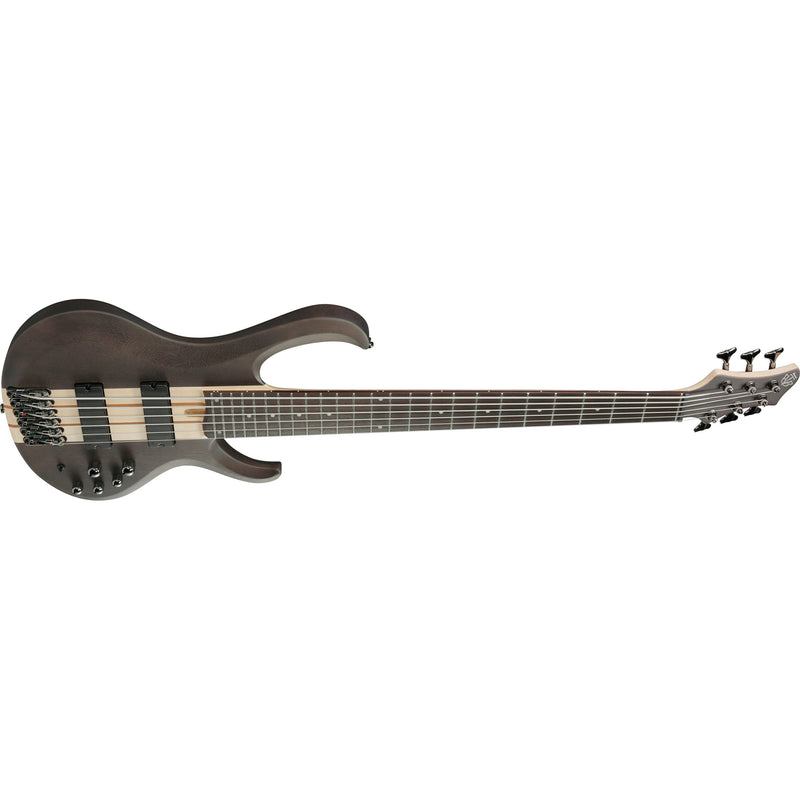 Ibanez BTB606 BTB Standard 6-String Bass - Transparent Gray Flat