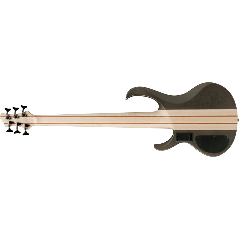 Ibanez BTB606 BTB Standard 6-String Bass - Transparent Gray Flat