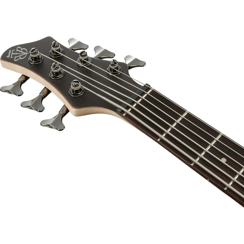 Ibanez BTB606 BTB Standard 6-String Bass - Transparent Gray Flat
