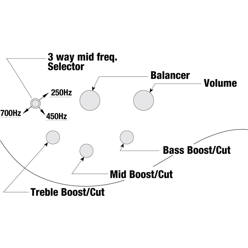 Ibanez BTB606 BTB Standard 6-String Bass - Transparent Gray Flat