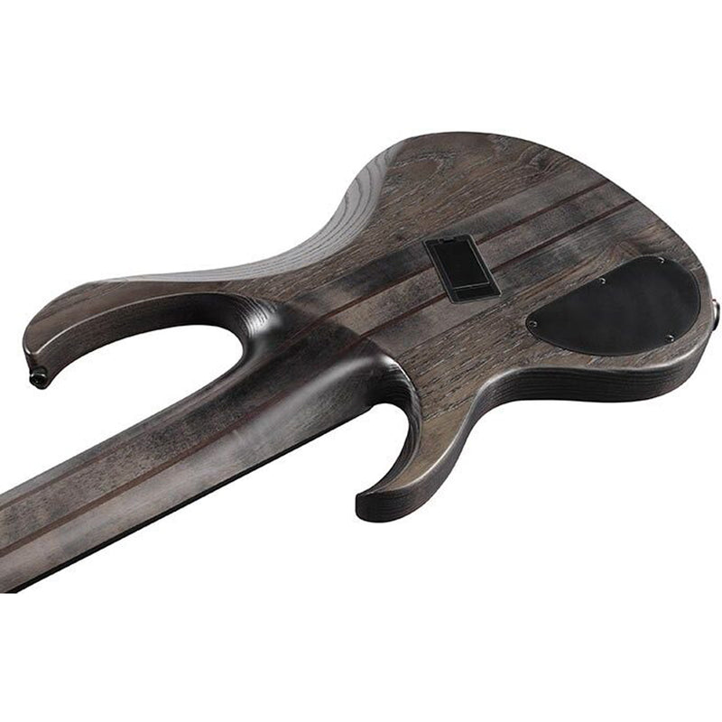 Ibanez BTB806MS 6-string Bass w/ Hardshell Case - Transparent Gray Flat