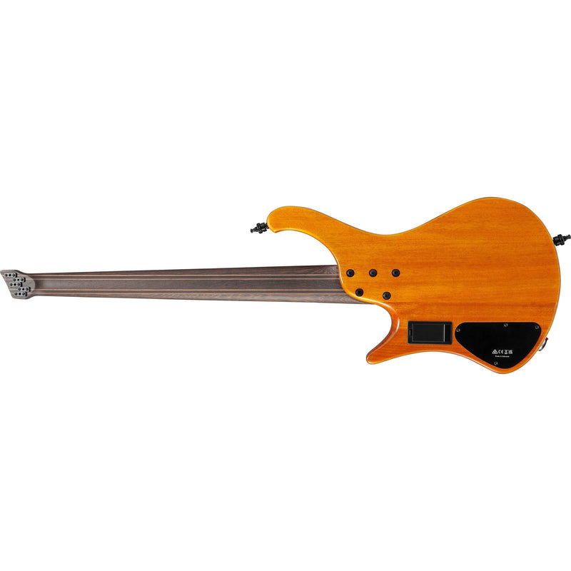 Ibanez EHB1135MS Bass Workshop 5-string Multi-Scale Bass w/ Bartolini Pickups & Gig Bag - Silver Wave Black Low Gloss