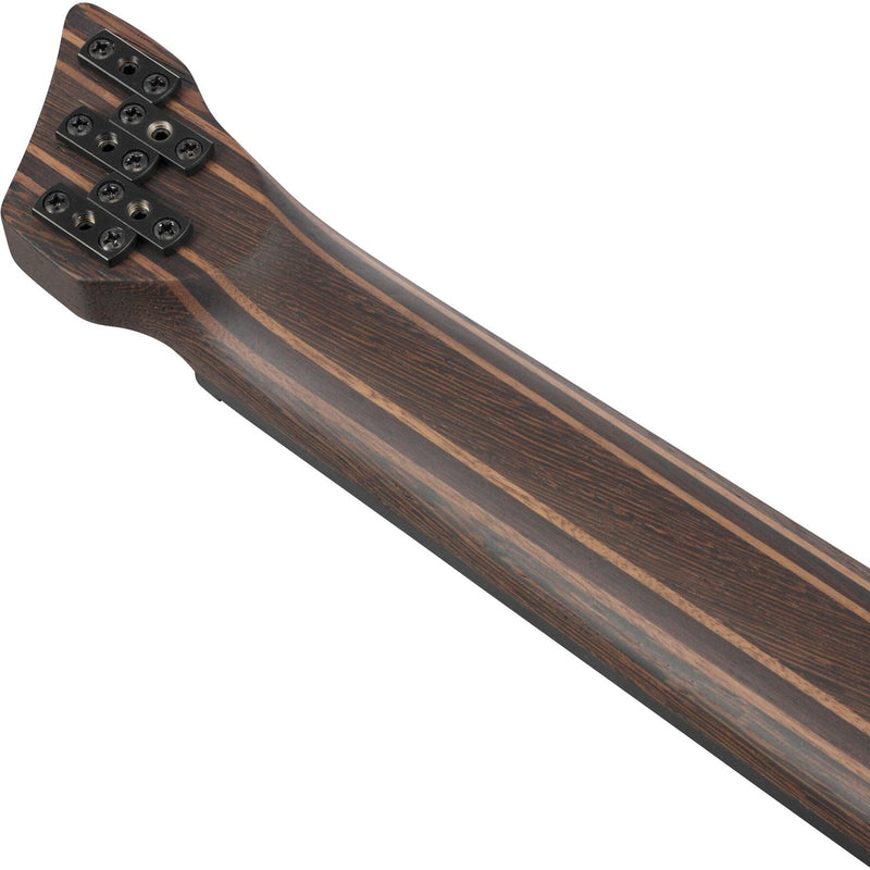 Ibanez EHB1135MS Bass Workshop 5-string Multi-Scale Bass w/ Bartolini Pickups & Gig Bag - Silver Wave Black Low Gloss