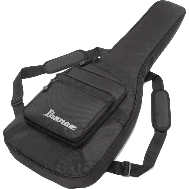 Ibanez EHB1135MS Bass Workshop 5-string Multi-Scale Bass w/ Bartolini Pickups & Gig Bag - Silver Wave Black Low Gloss