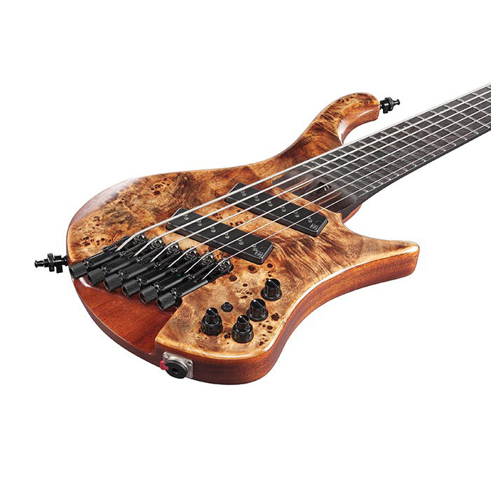 Ibanez  EHB1506MSABL EHB Ergonomic Headless Bass 6-String Multi scale - Antique Brown Stained Low Gloss