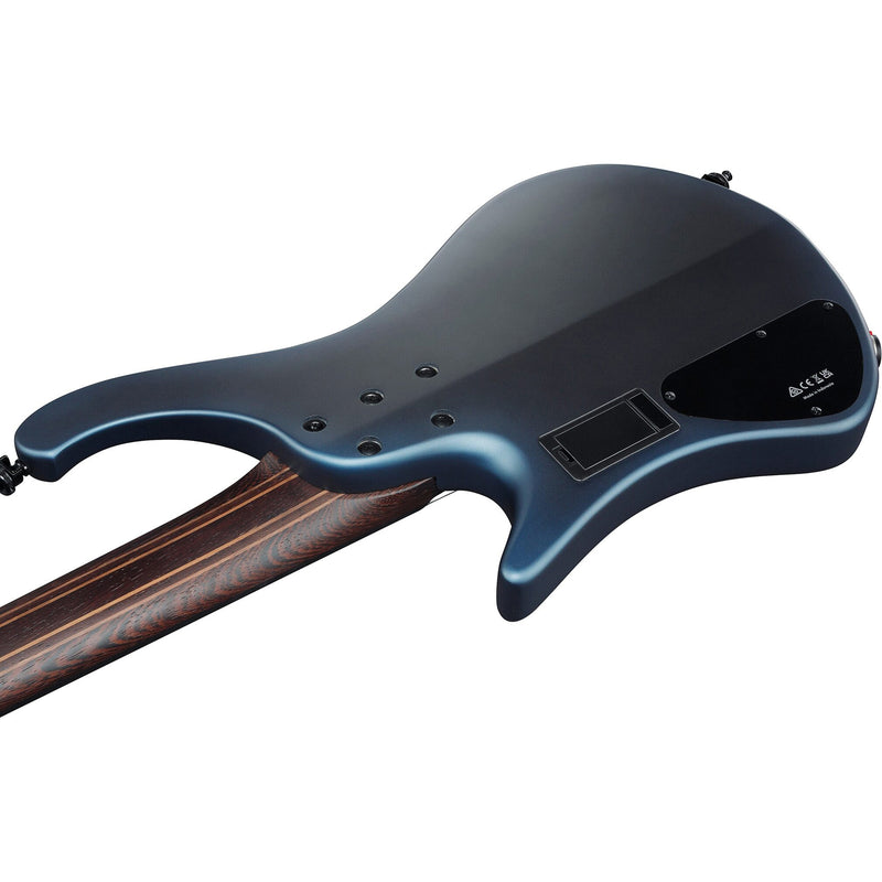 Ibanez EHB5MSBSP EHB Ergonomic Headless Multi-Scale 5-String Bass w/ Fishman Fluence Pickups & Gig Bag - Midnight Arctic Ocean Matte