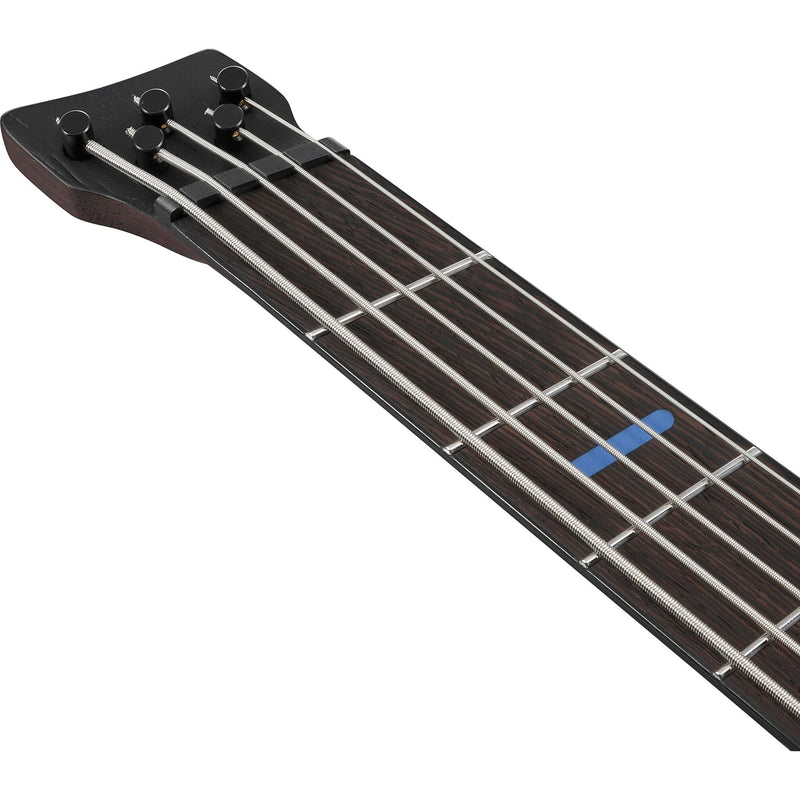 Ibanez EHB5MSBSP EHB Ergonomic Headless Multi-Scale 5-String Bass w/ Fishman Fluence Pickups & Gig Bag - Midnight Arctic Ocean Matte