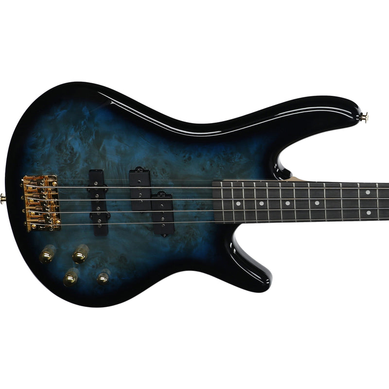Ibanez GSR200PC Gio SR 4-String P/J Bass - Transparent Marine Burst