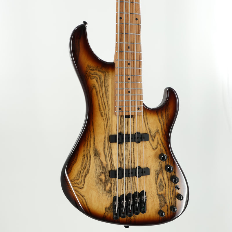 Ibanez Mode MDM1305 5-String Bass w/ Gig Bag - Natural Stained Amber Burst