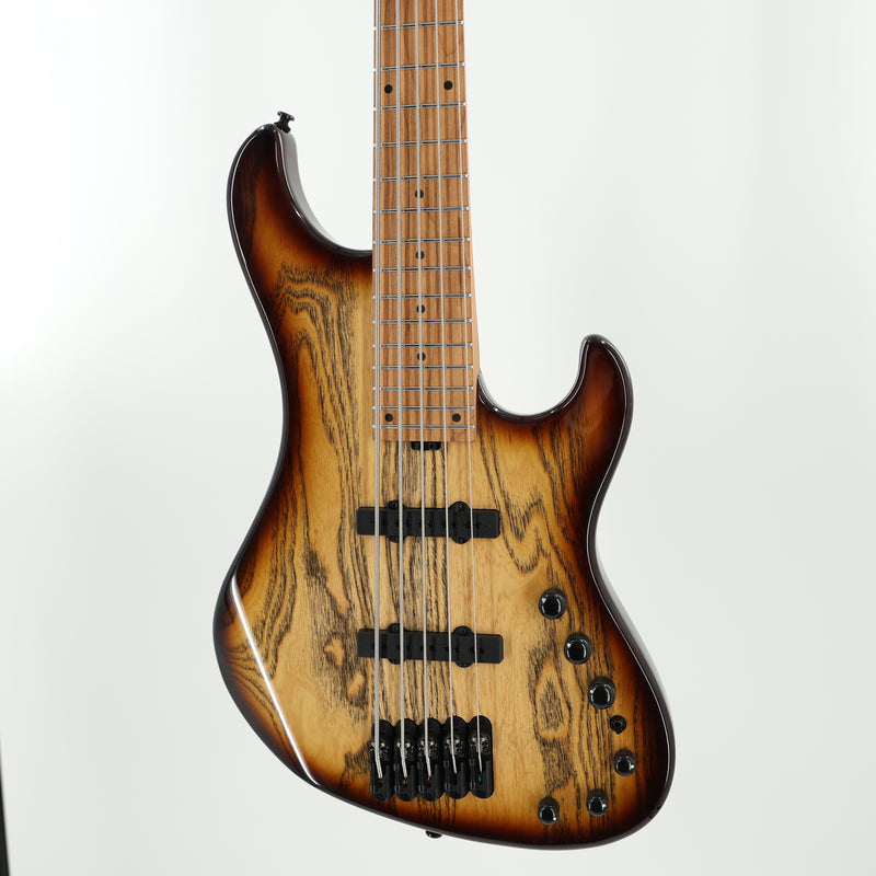 Ibanez Mode MDM1305 5-String Bass w/ Gig Bag - Natural Stained Amber Burst